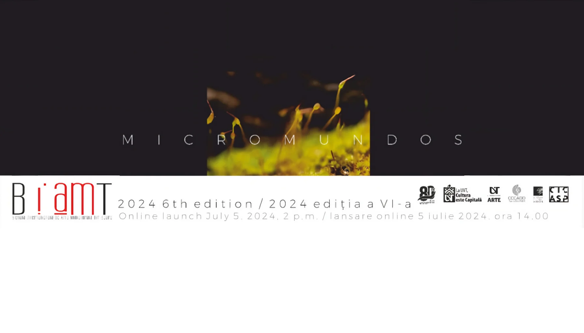 Cover Micromundos - BIAMT 2024 - Cristina & Magda Staicut